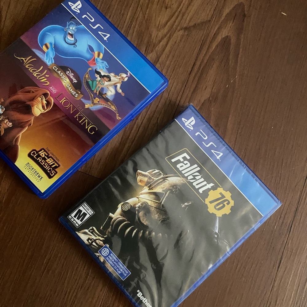 Two PS4 games